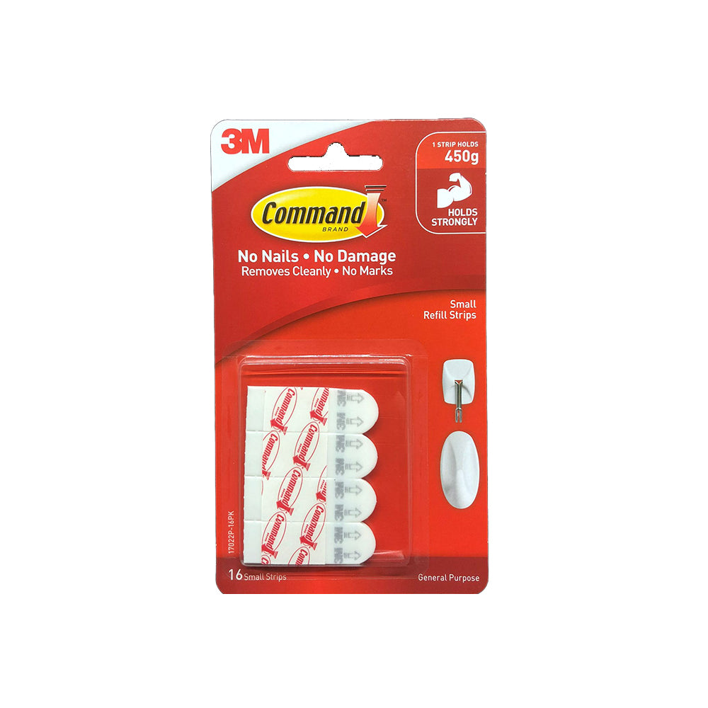 Command™ 17022P-16PK Small Refill Strips