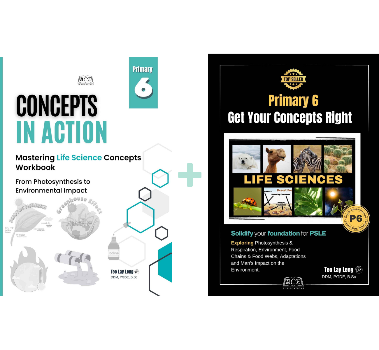 Primary 6 Science Bundle – Life Sciences (Get Your Concepts Right + Concepts In Action)