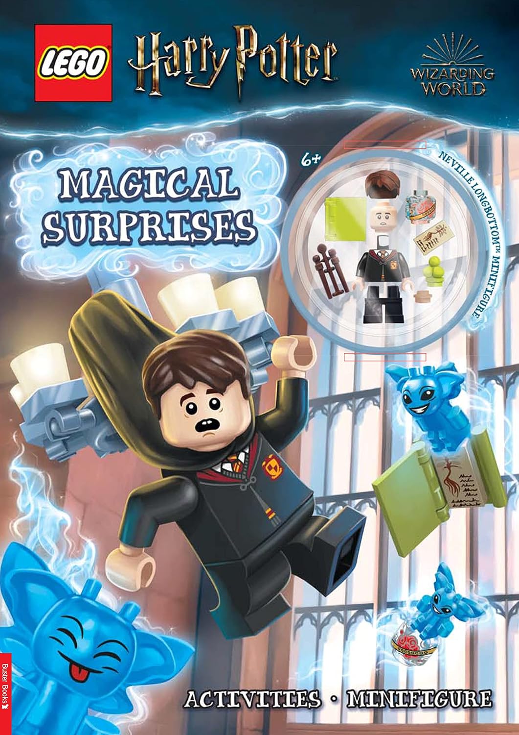 LEGO Harry Potter: Magical Surprises Activity Book (With Neville Longbottom Minifigure) Paperback