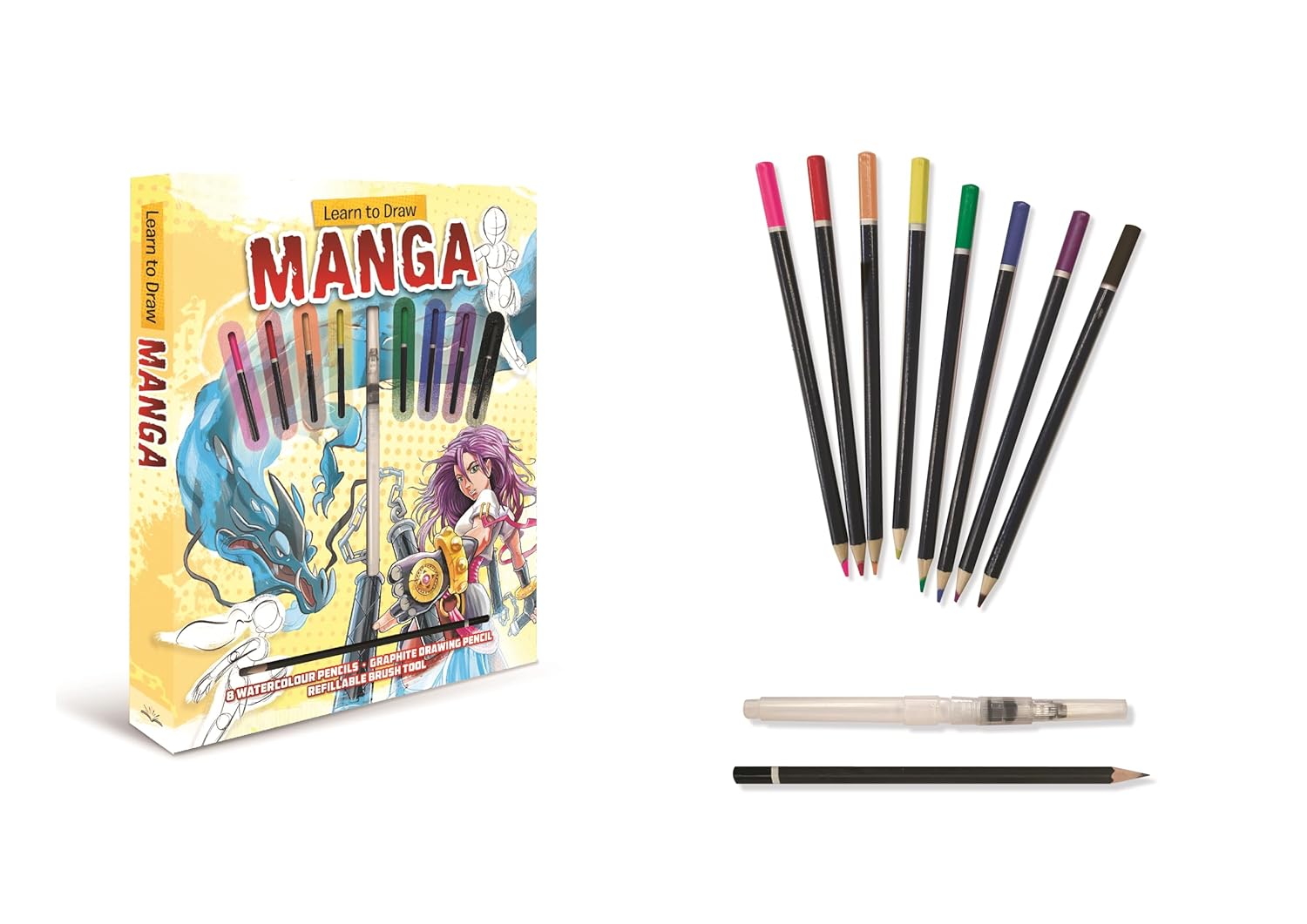 Manga (With a Step-By-Step Guide And Artist's Tools) (Paperback)