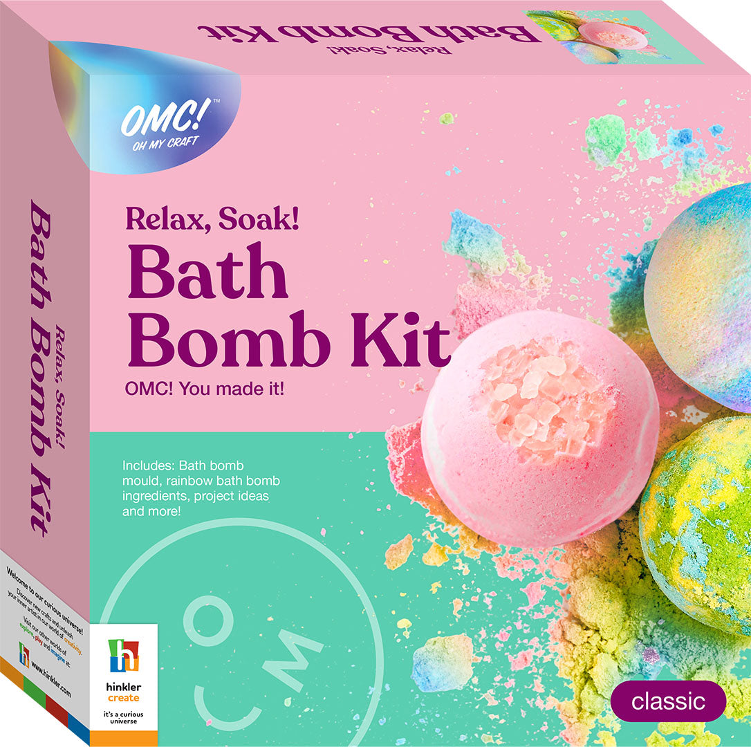 OMC! RELAX, SOAK! BATH BOMB KIT
