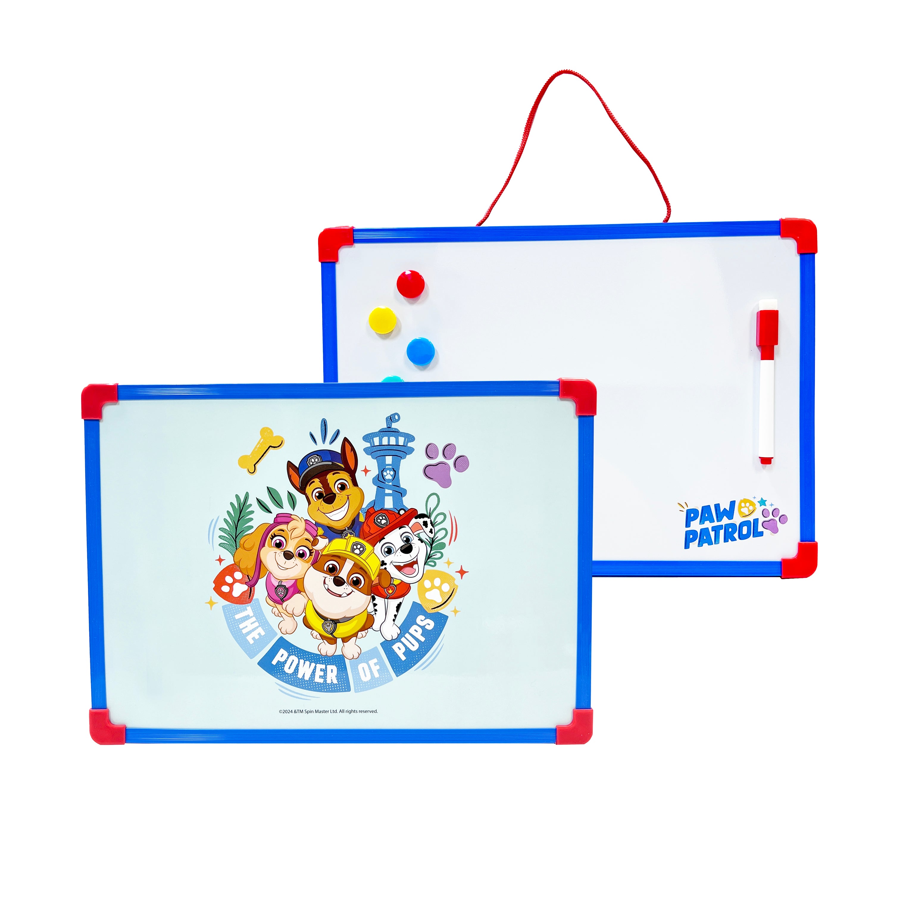 Paw Patrol Magnetic Whiteboard+1 Marker+4 Magnets