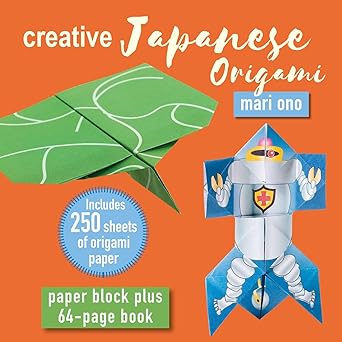Creative Japanese Origami (Paper block + 64-page book)