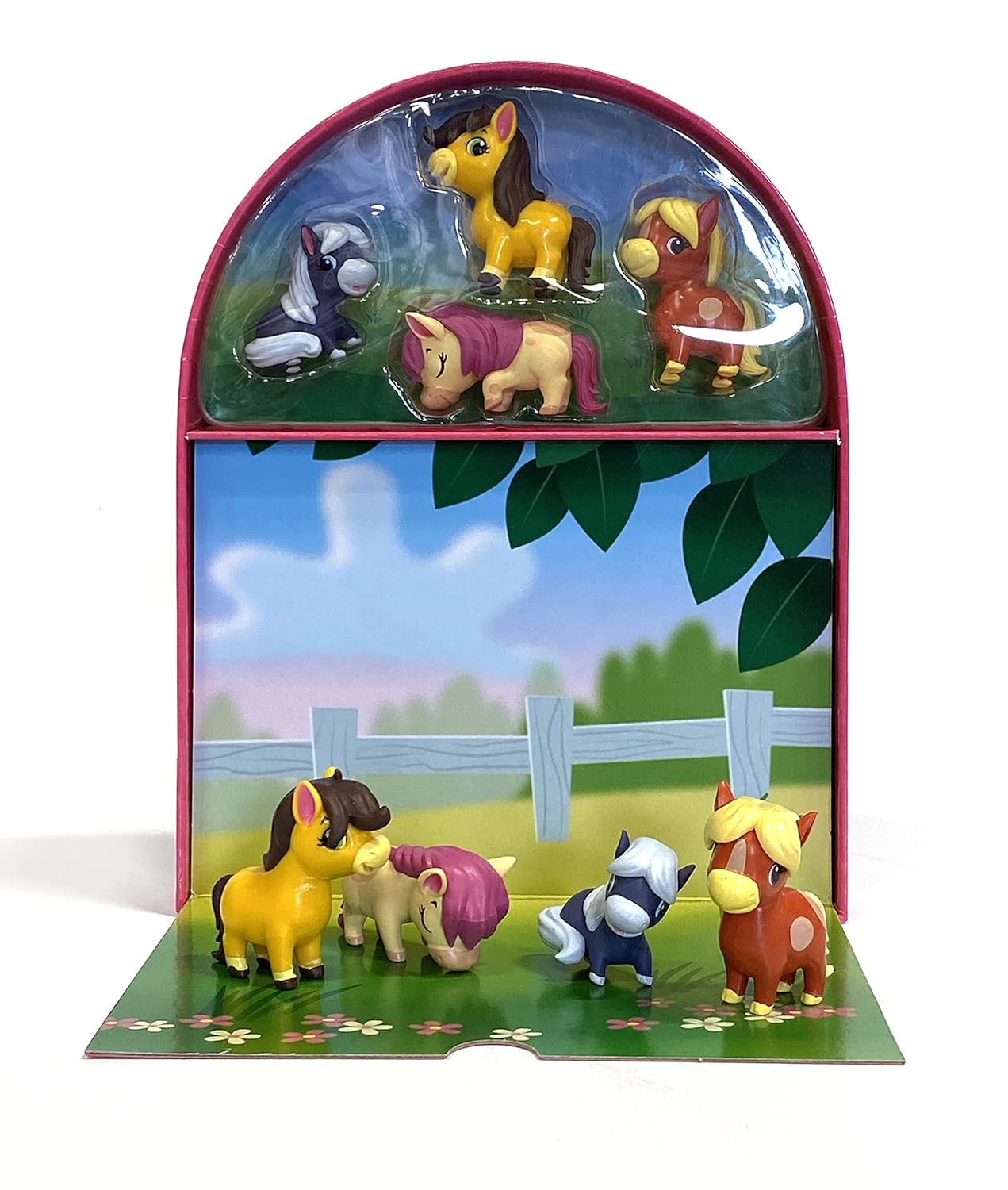Mini Busy Book: Ponies (Board Book – Picture Book)