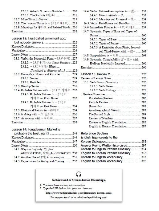 Elementary Korean: Second Edition (Includes Access to Website for Native Speaker Audio Recordings) (Paperback)