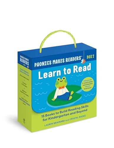 Phonics Makes Readers: Learn To Read Box 2 (Build Reading Skills For Back To School) Paperback – Picture Book