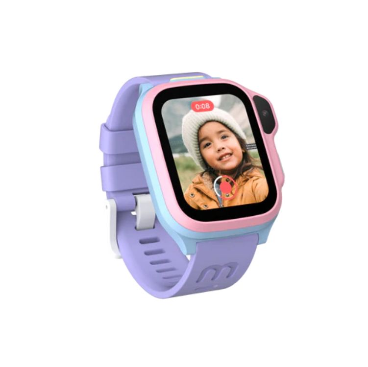 myFirst Fone S4 4G LTE Kids Smartwatch with GPS Tracking, Voice & Video Call, magiCode Messaging, and Parental Control - Cotton Candy Mix