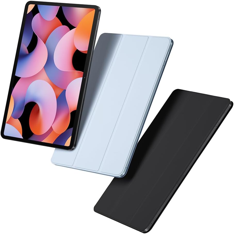 Xiaomi Genuine Pad 6 Case Cover, Full Protection, Anti-Fingerprint, Trifold Stand, Thin, Lightweight, Scratch-Resistant, Shockproof, Hard Cover, Blue