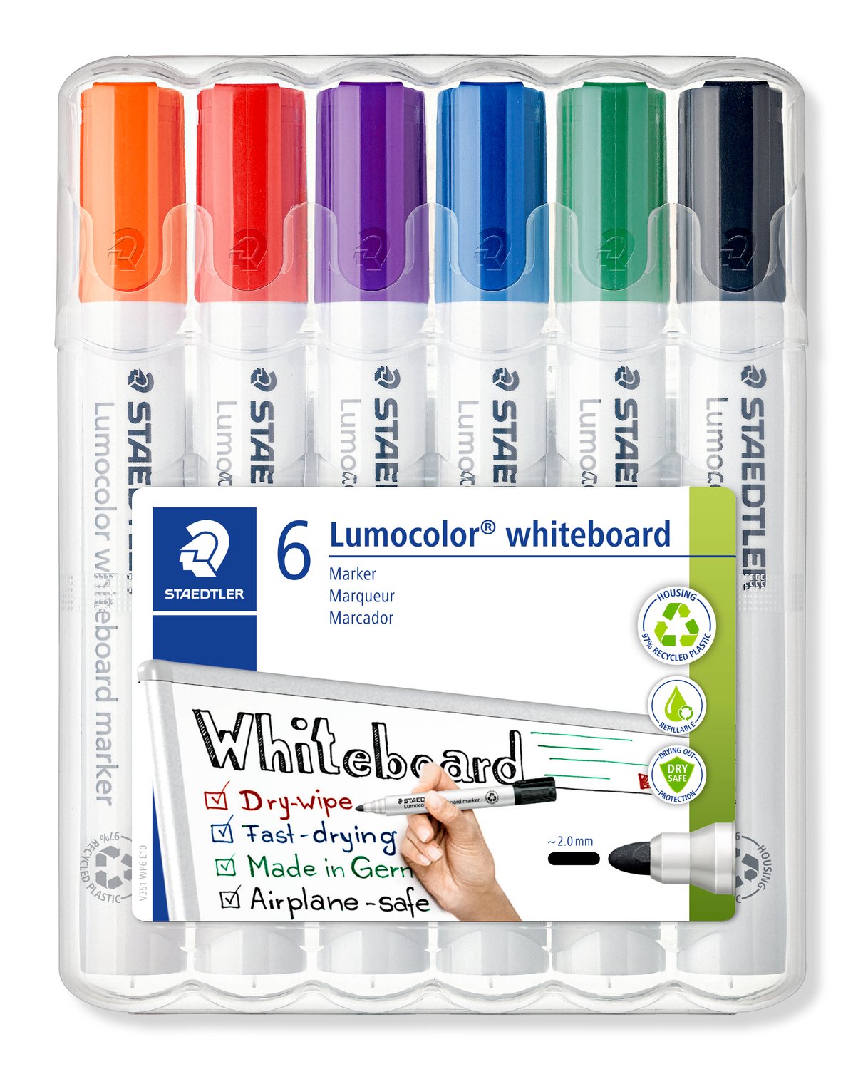 Staedtler 351 Wp6 Whiteboard Marker