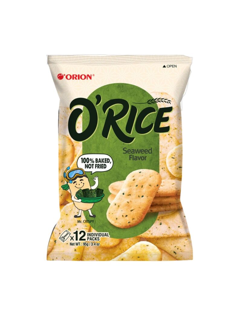O'rice Natural Seaweed 95gx12
