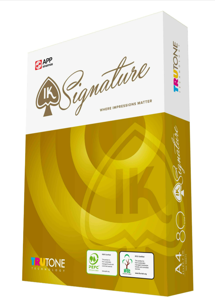 IK Signature Copier Paper 80g A4 500's