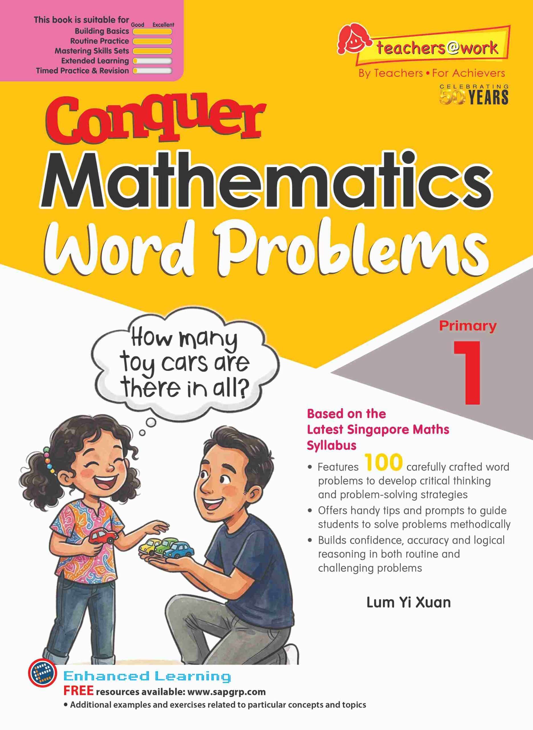 Conquer Mathematics Word Problems Primary 1