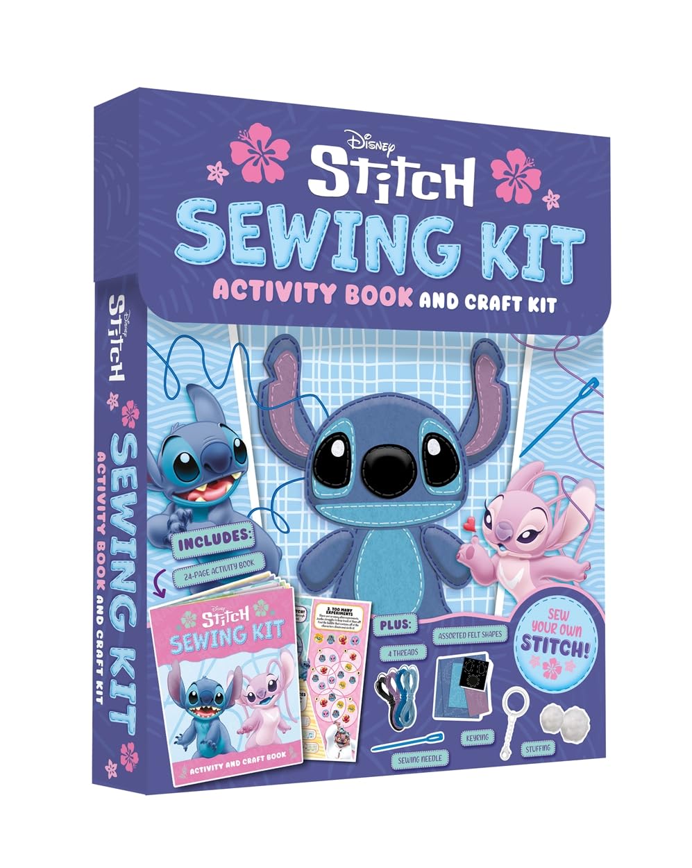 Disney Stitch: Sewing Kit (Paperback)