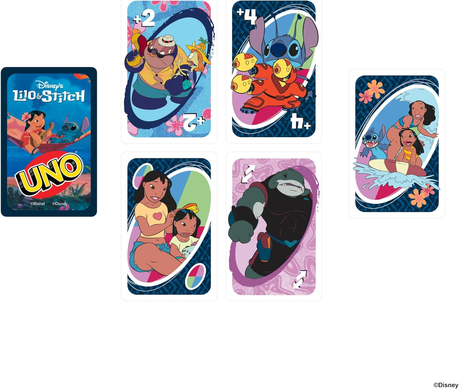 Mattel Uno Disneys Lilo And Stitch Card Game