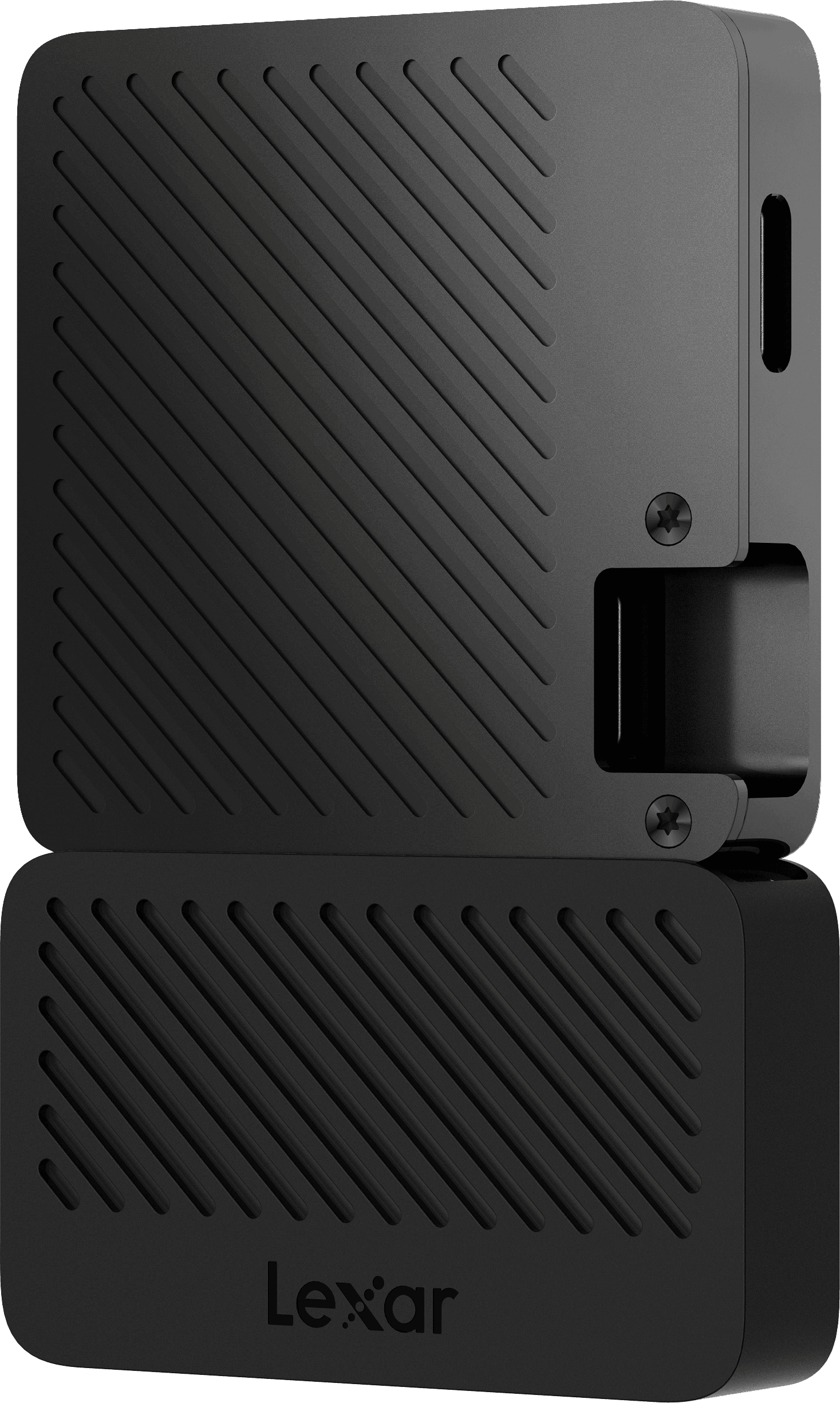 Lexar SL400 Professional Go 1TB Portable SSD with Hub Black
