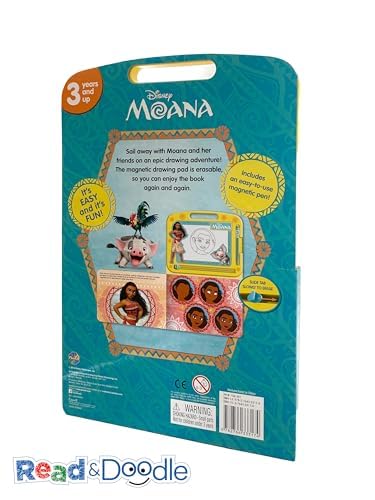 Disney Moana Read & Doodle