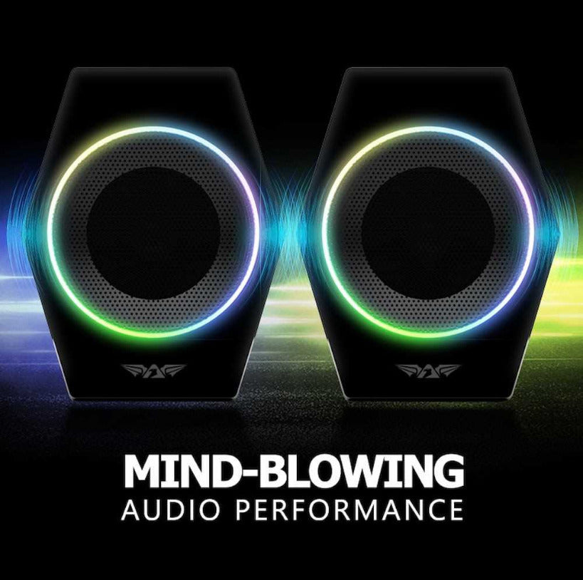Armaggeddon Sonic Pulse 2.0 Gaming Speaker - Black