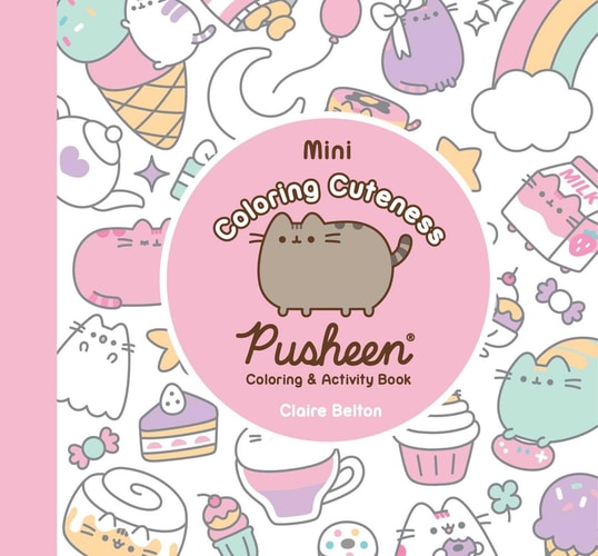 Mini Coloring Cuteness: A Pusheen Coloring & Activity Book (Paperback)
