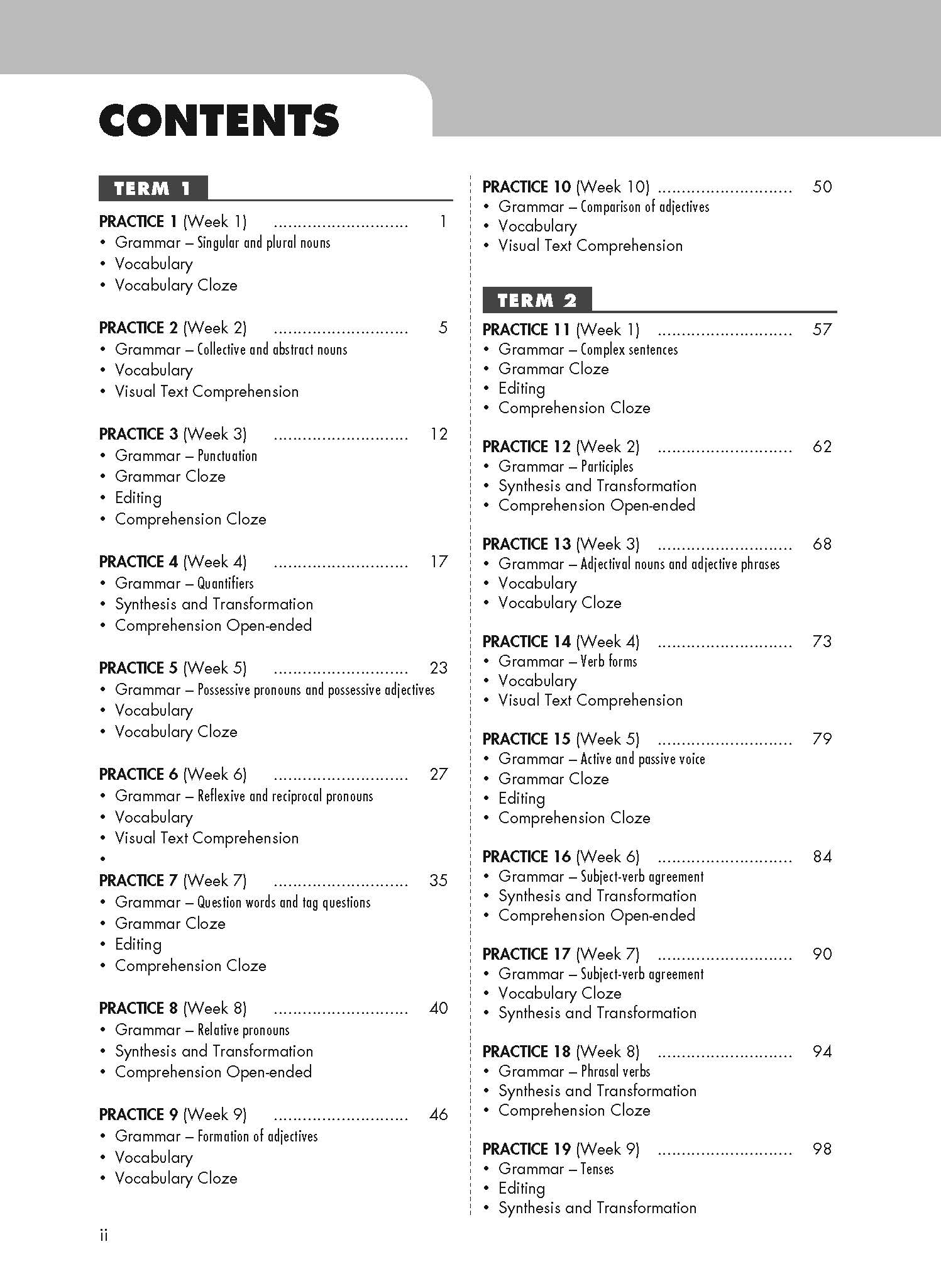 Primary 6 English Weekly Revision 5th Edition