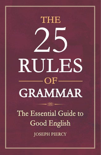 25 RULES OF GRAMMAR