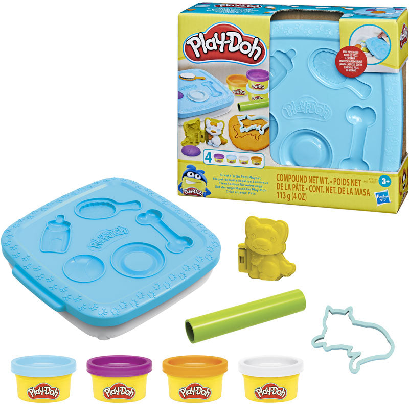 HASBRO PLAYDOH CREATE N GO PLAYSET ASSORTED
