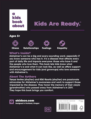 A Kids Book About Alzheimer's (Hardcover)