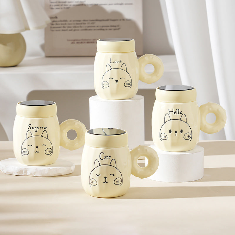  CERAMIC MUG BEAR W LID ULB562