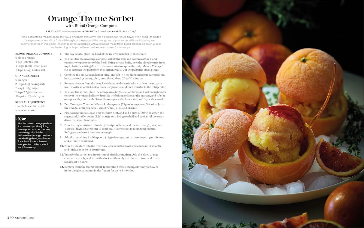 Glorious Table: Beautiful Food for a Delicious Life (Hardcover)