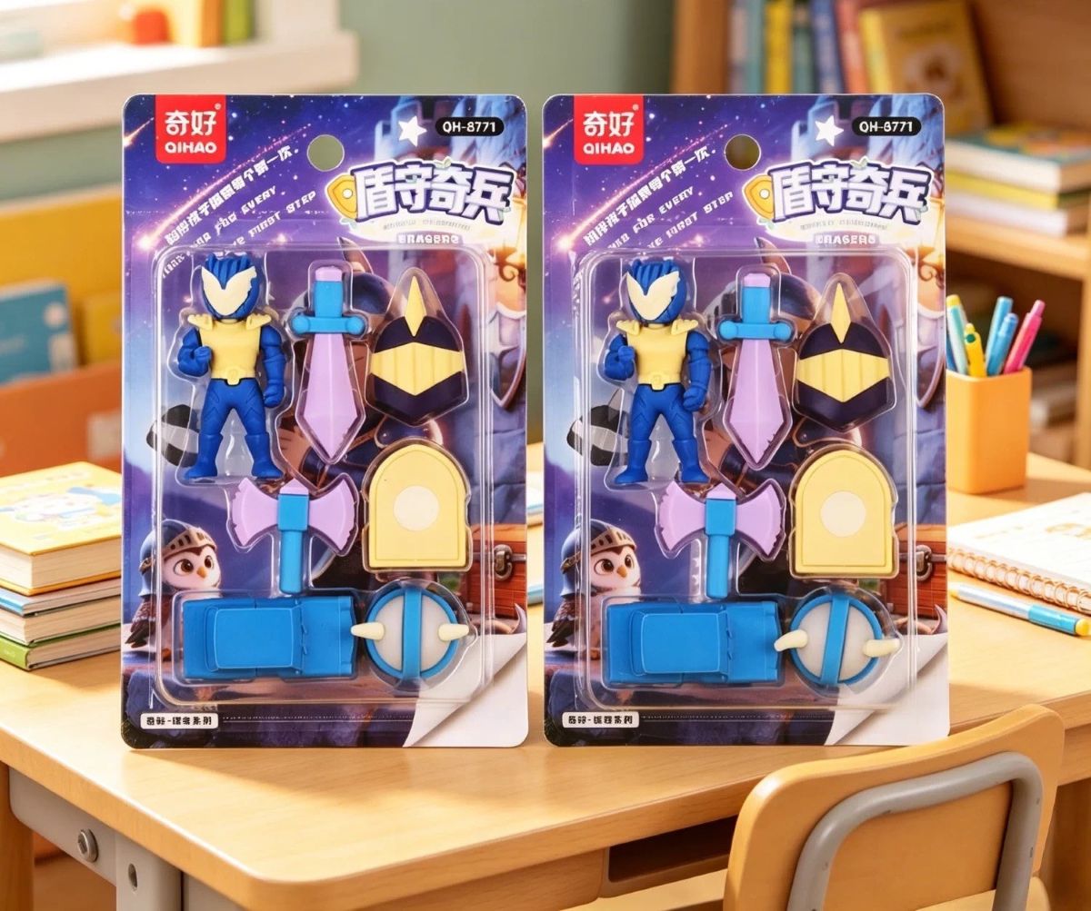 Shield Guardian Eraser Set – 7pcs Set