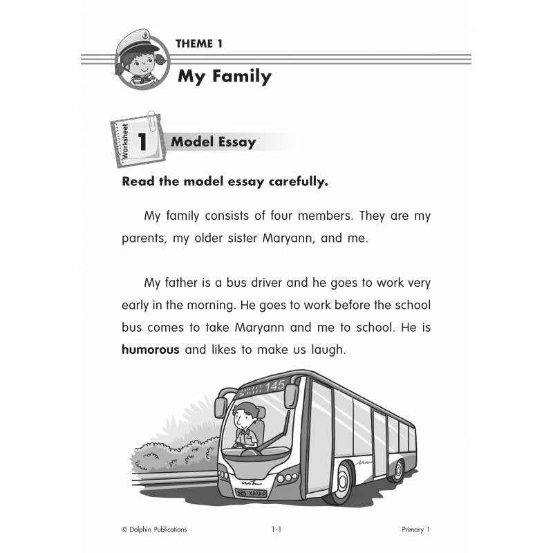 Composition Writing Exercises Primary 1 (Pack)