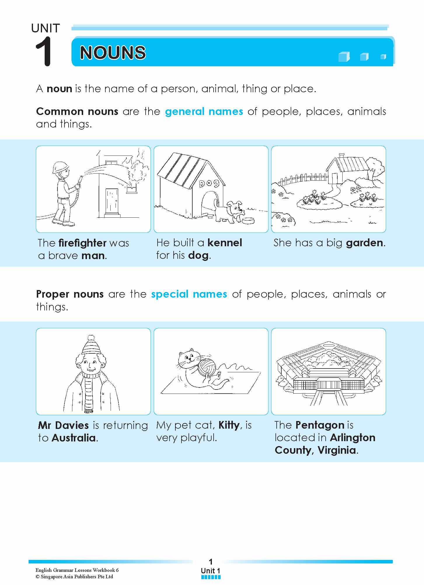 English Grammar Lessons Workbook 6