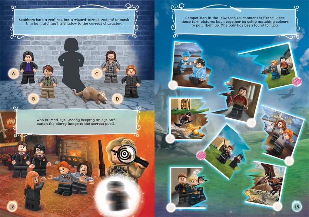 LEGO Harry Potter: Magical Surprises Activity Book (With Neville Longbottom Minifigure) Paperback