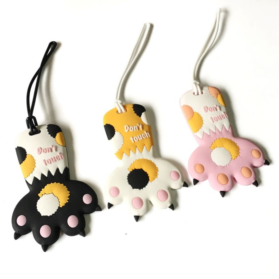Animal Paw Luggage Tag