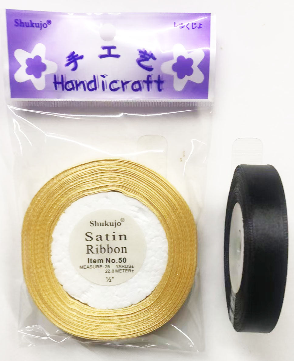 Satin Ribbon 50 - 1/2"x50yards