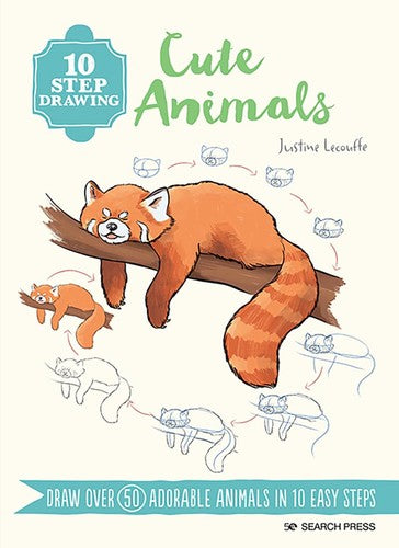 Cute Animals (10 Step Drawing)