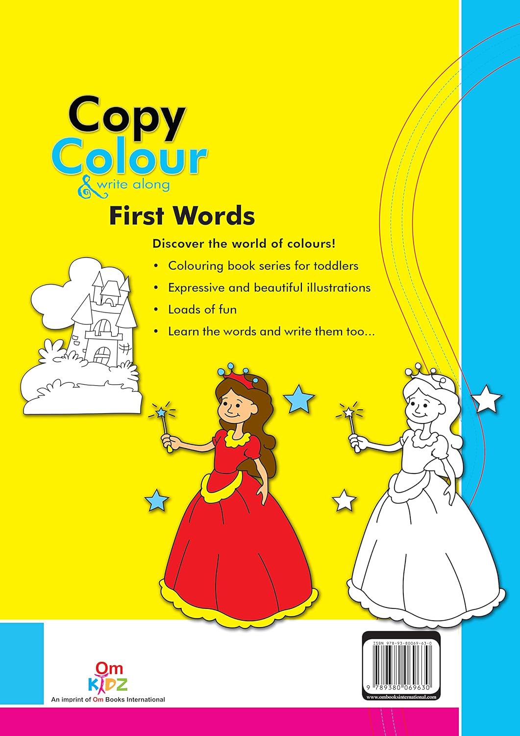 Copy Colour and Write Along First Words