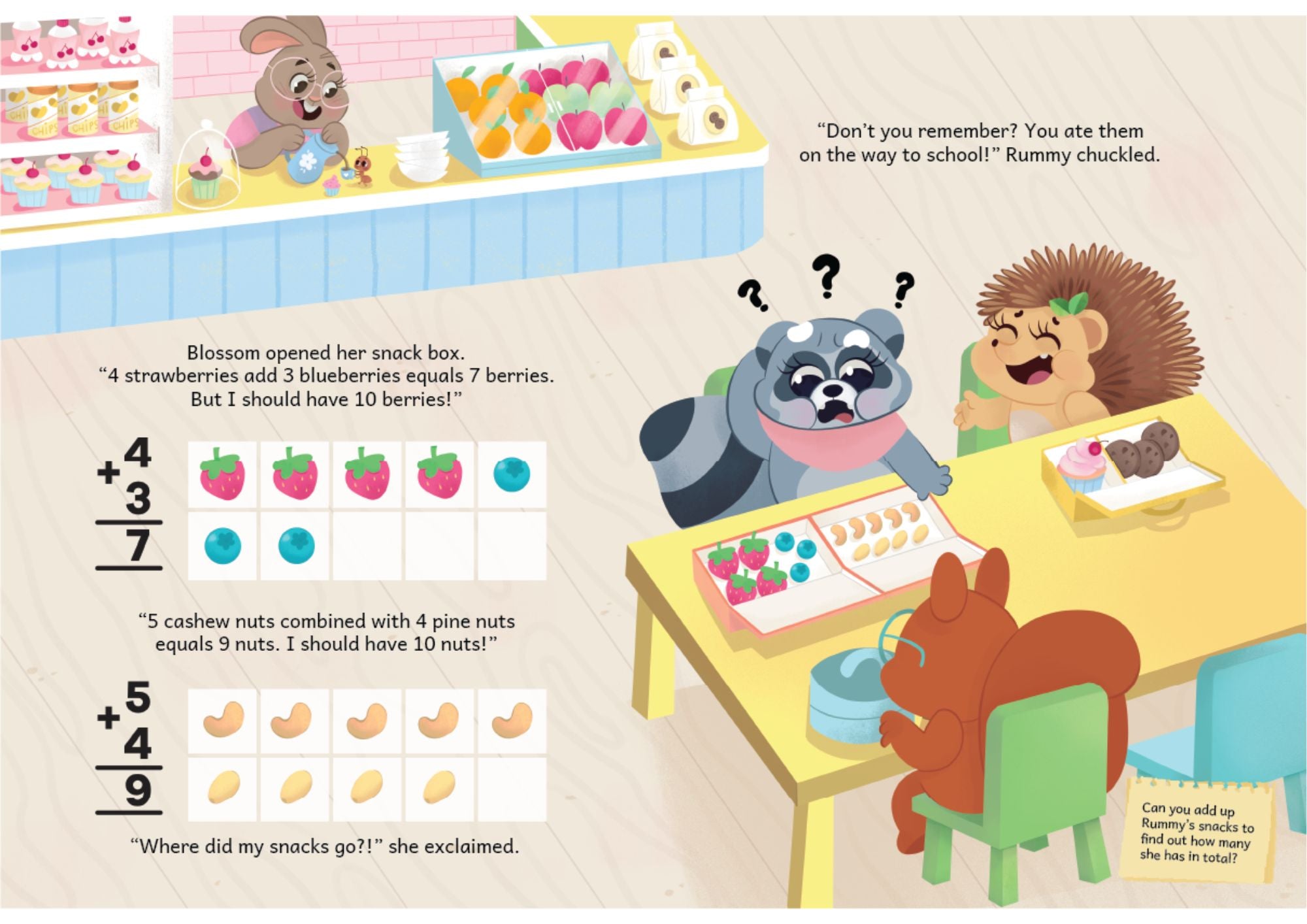 Maths Storybook: A Smelly Blessing - Addition within 10 (5-7yo)