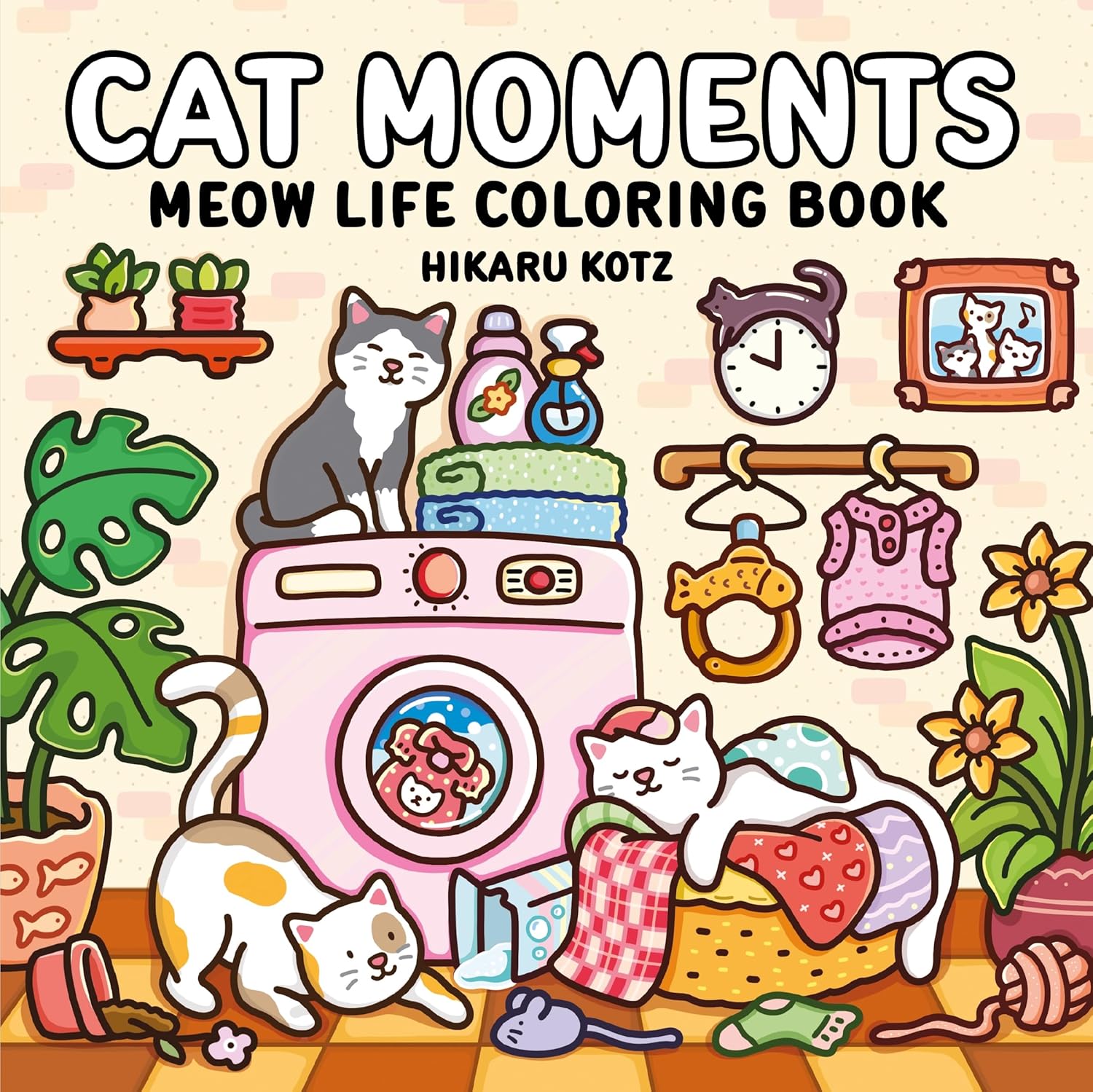 Cat Moments: Meow Life Coloring Book (Paperback – Coloring Book)