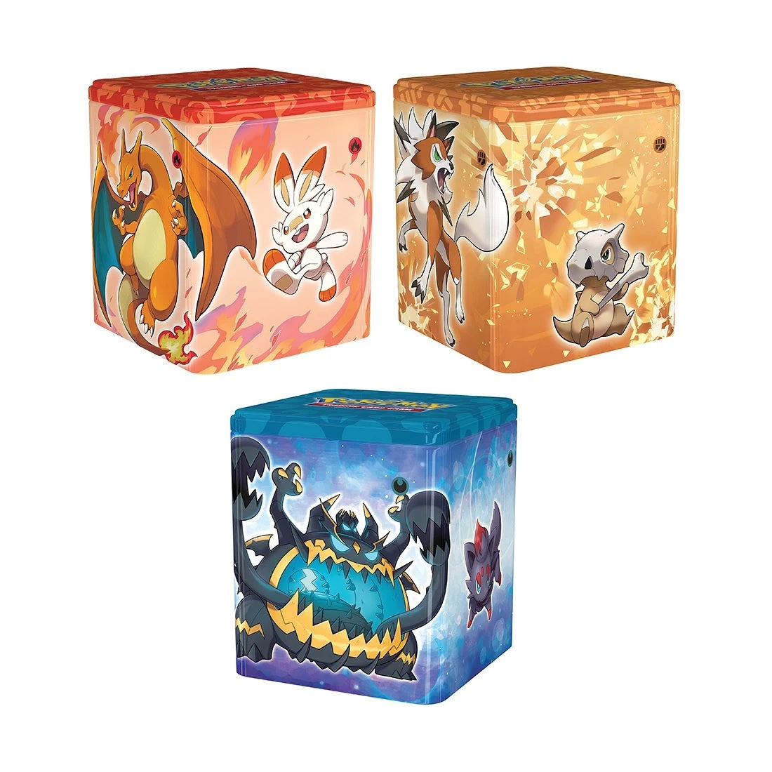 POKEMON TCG STACKING TIN (FIGHT/FIRE/DAR