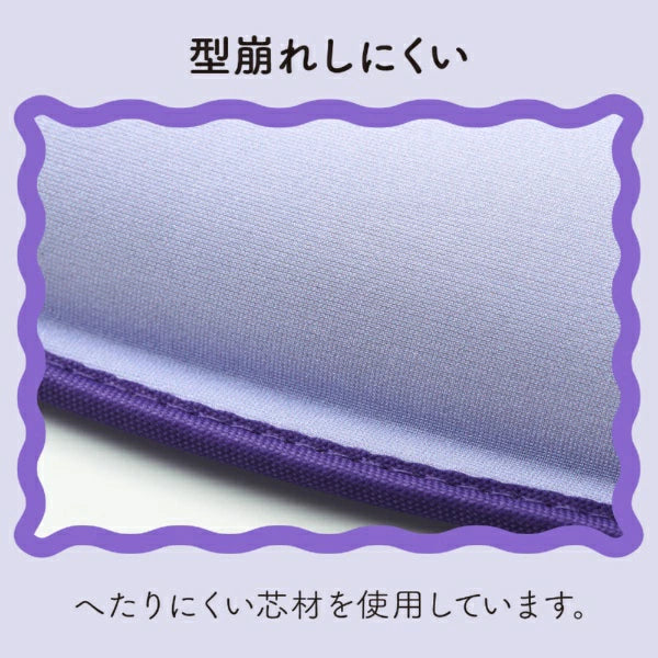 ELECOM Wrist Rest Wave × Bicolor UKIU Mouse Pad Purple