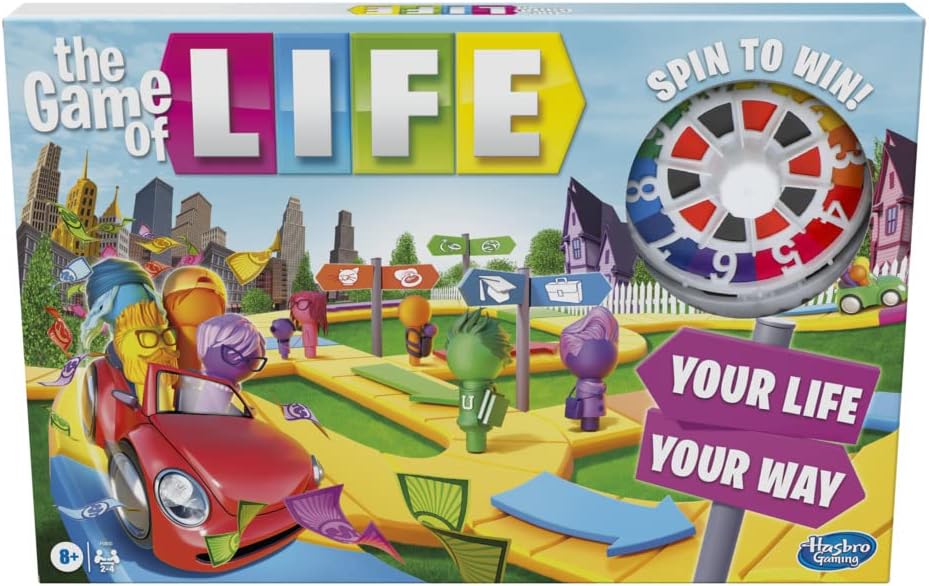HASBRO THE GAME OF LIFE BOARD GAME
