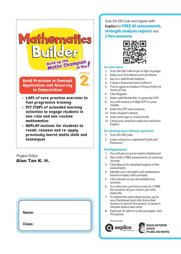Mathematics Builder Primary 2