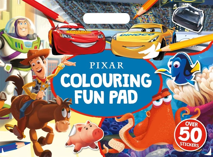Disney Pixar Colouring Fun Pad (Paperback)