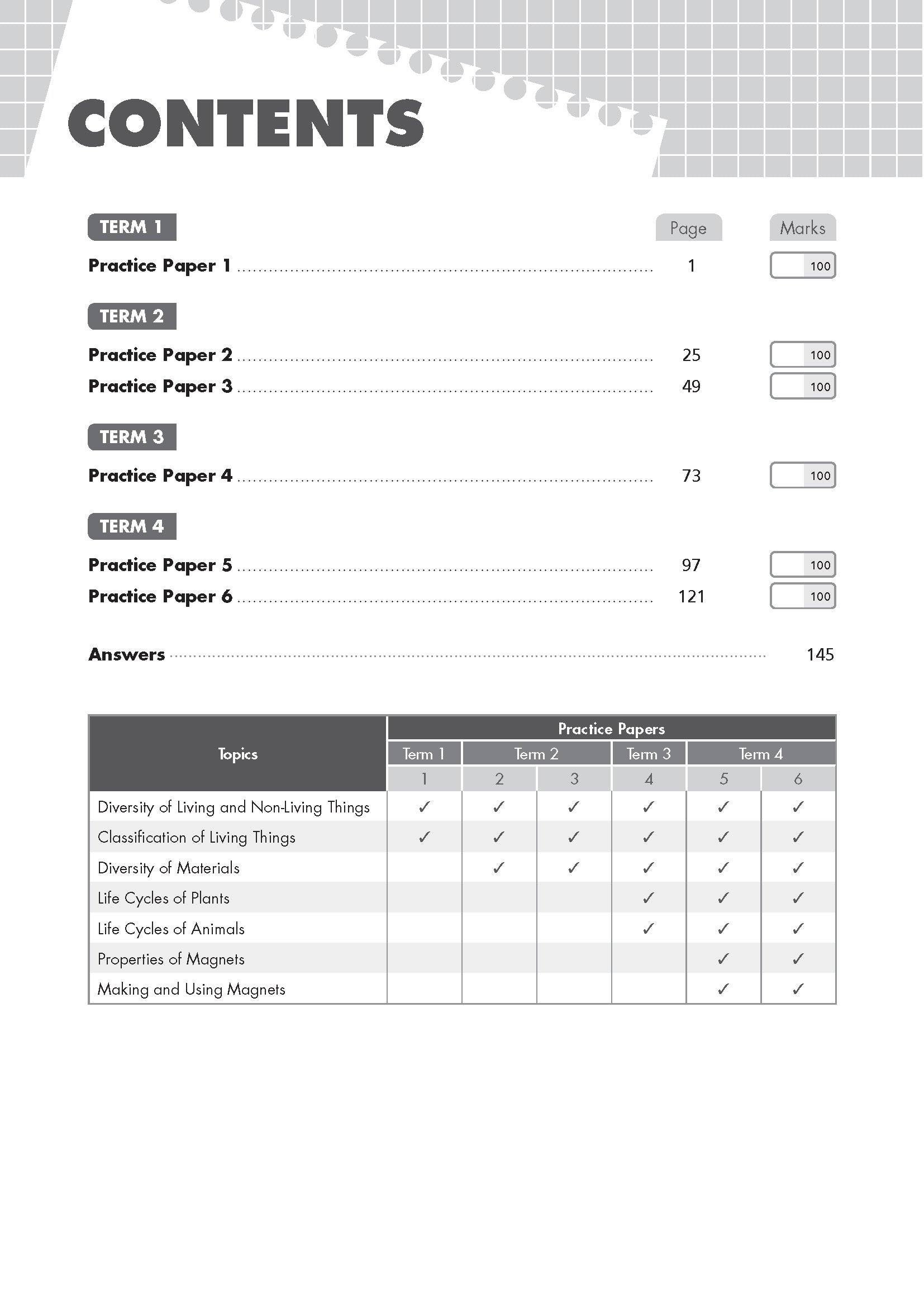 Primary 3 Top Science Practice Papers (4th Edition) 