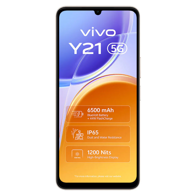 Vivo Y21 5G (6+128GB) Gold