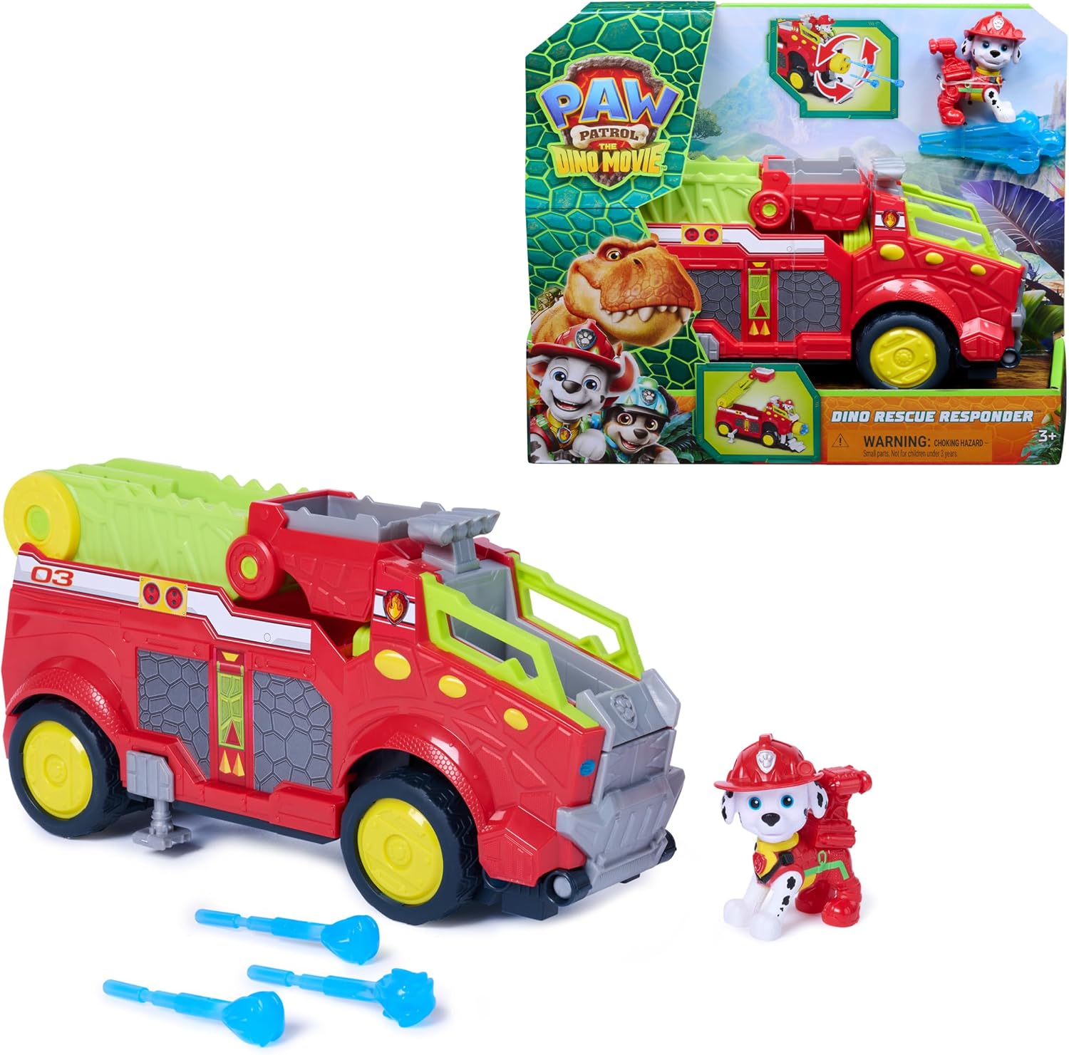 PAW PATROL THE DINO MOVIE DINO RESCUE RESPONDER