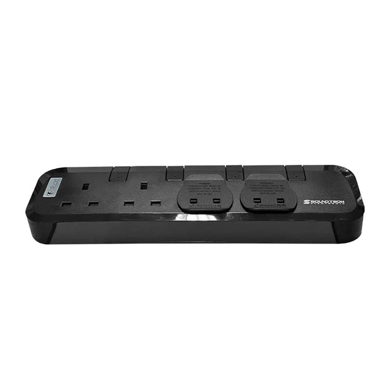 SoundTeoh PS-44 4Way Extension with Power Indicator 3M - Black
