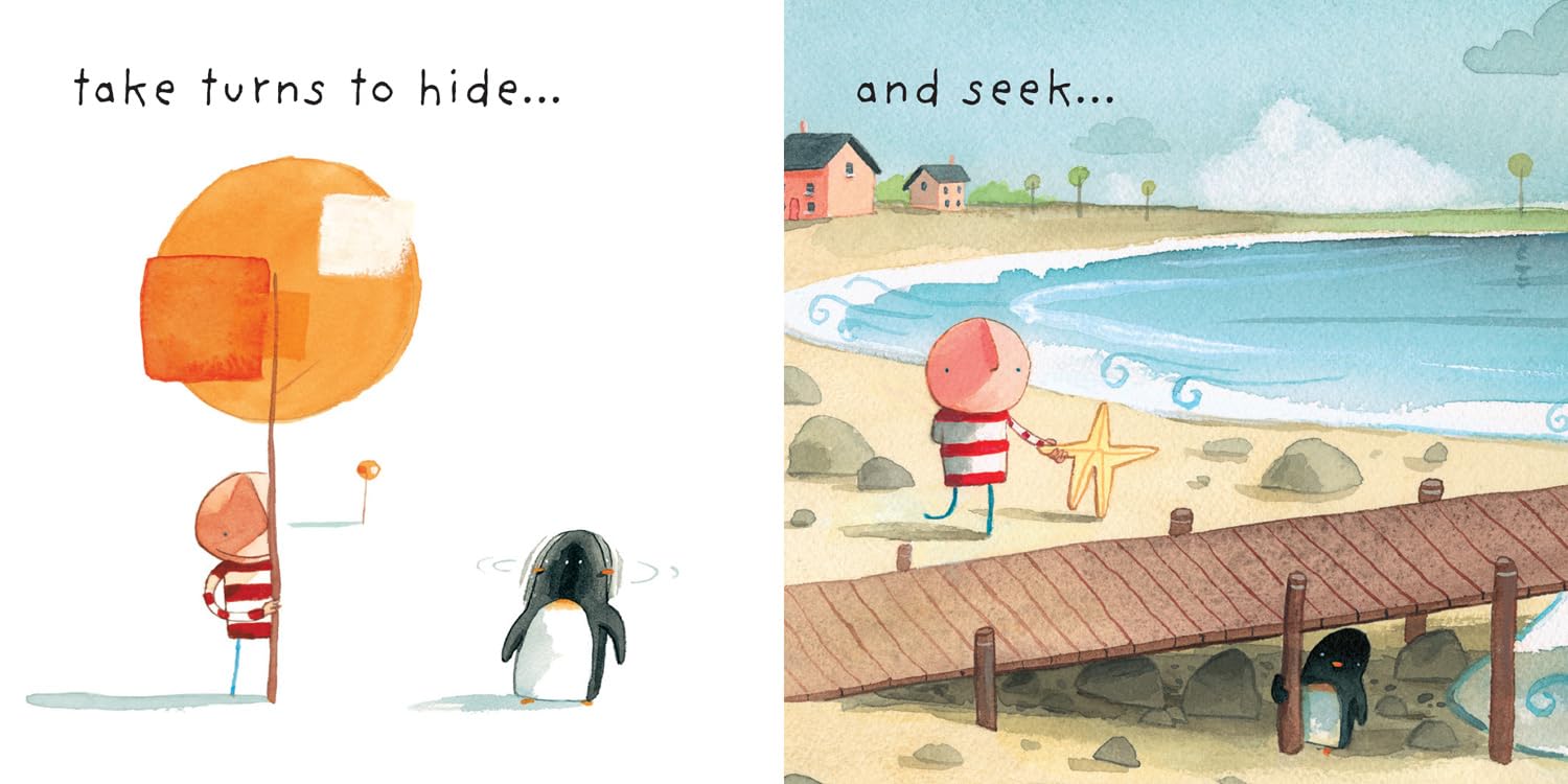 The Boy And Penguin Little Library (Board Book – Picture Book)