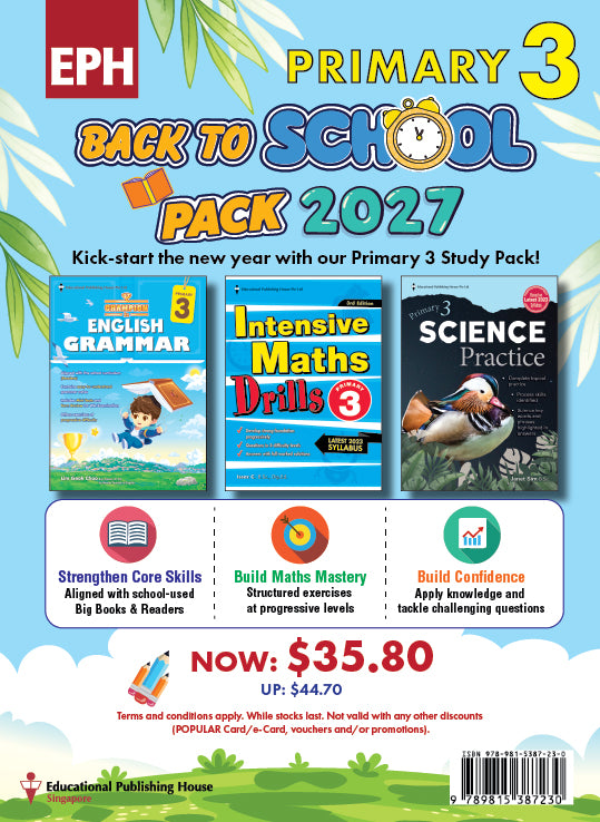 Primary 3 Back To School Pack 2027