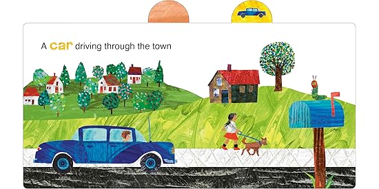A Day On The Road With The Very Hungry Caterpillar: A Tabbed Board Book (Board Book)